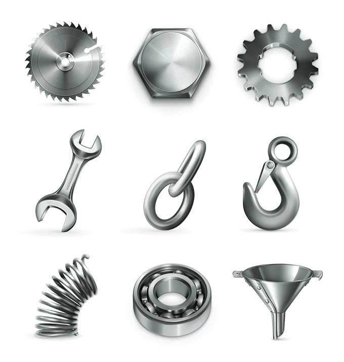 金属工具图标