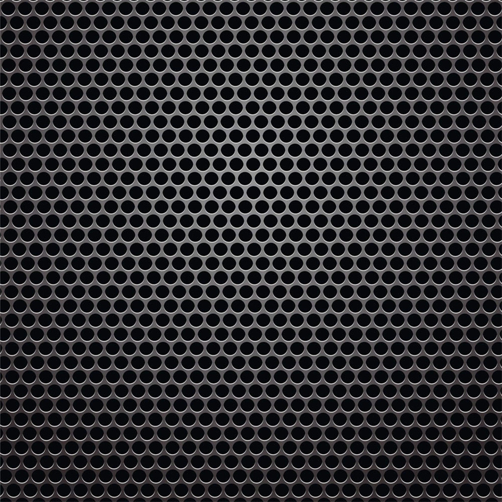 黑色孔状金属 工业美学与未来质感